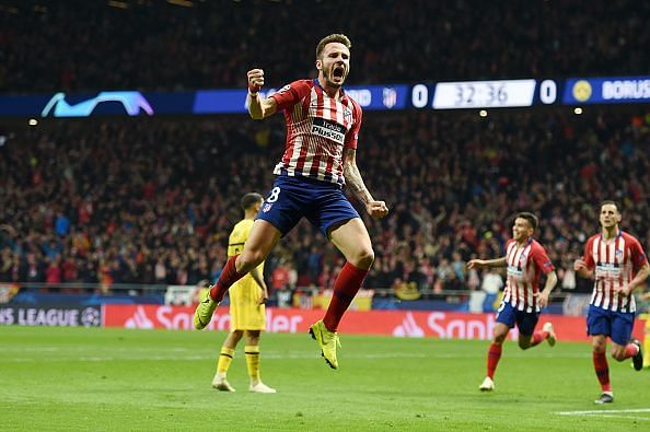 Saul is a crucial part of Atleti's setup
